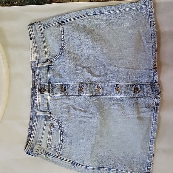 American eagle skirt a-line high rise demin - Picture 1 of 6